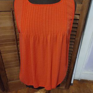 Liz Claiborne Coral tank tunic